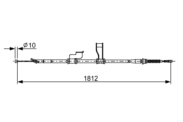 Cable Pull, parking brake