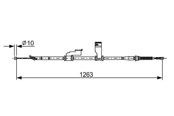 Cable Pull, parking brake