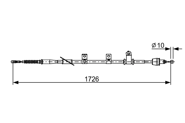 Cable Pull, parking brake
