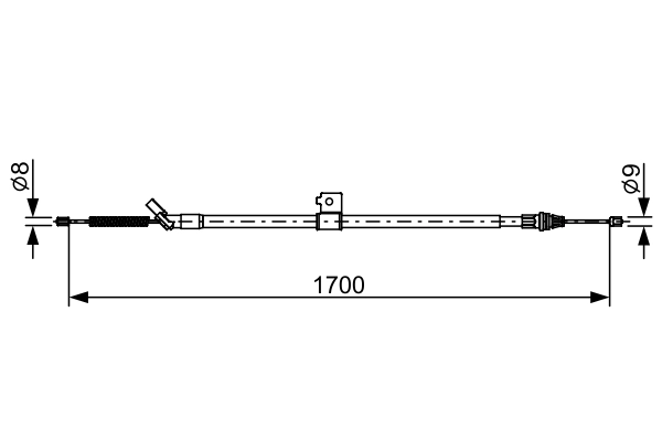 Cable Pull, parking brake