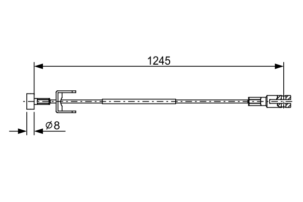 Cable Pull, parking brake