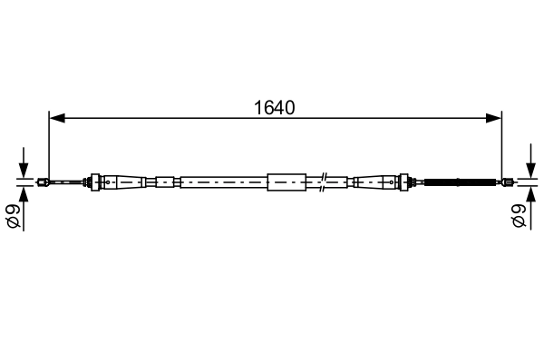Cable Pull, parking brake
