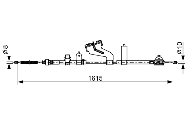 Cable Pull, parking brake
