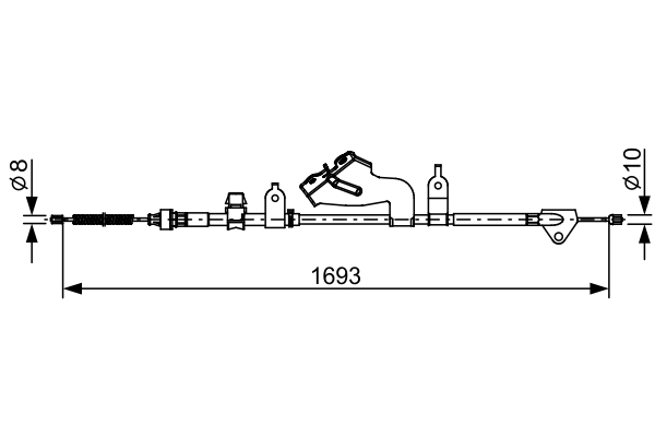 Cable Pull, parking brake