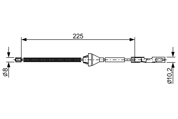 Cable Pull, parking brake