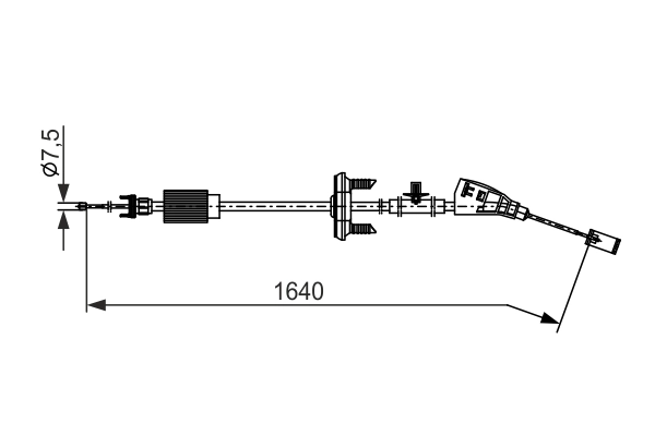 Cable Pull, parking brake