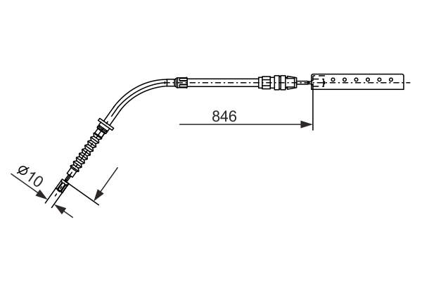 Cable Pull, parking brake