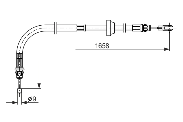 Cable Pull, parking brake