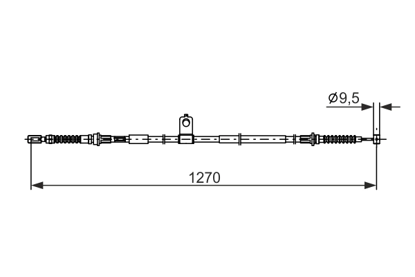 Cable Pull, parking brake