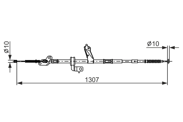 Cable Pull, parking brake