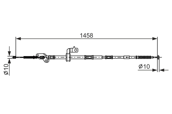 Cable Pull, parking brake