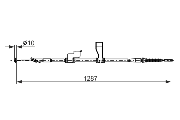 Cable Pull, parking brake