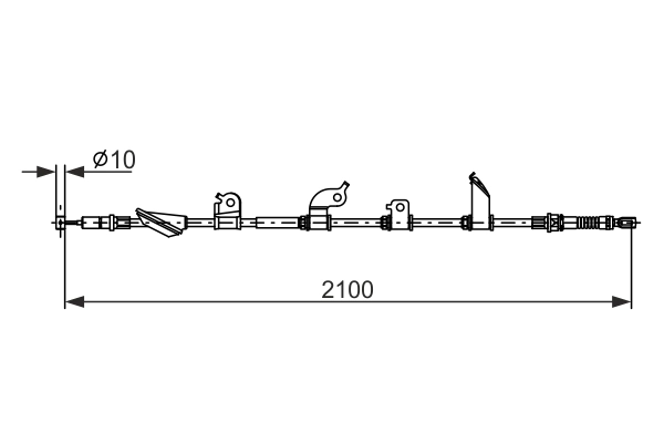 Cable Pull, parking brake