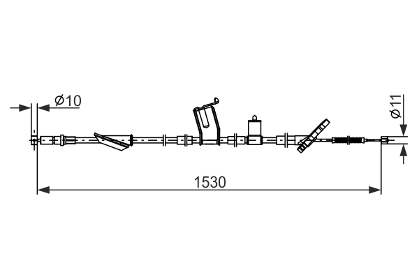 Cable Pull, parking brake