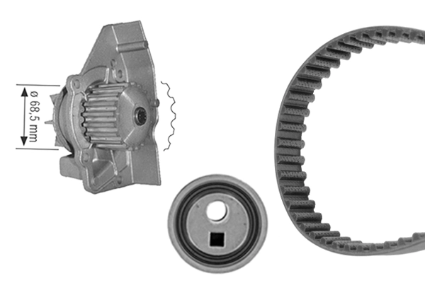 Water Pump & Timing Belt Kit