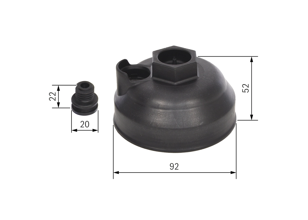 Lid, urea filter housing