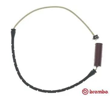 Warning Contact, brake pad wear