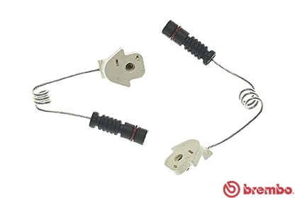 Warning Contact, brake pad wear