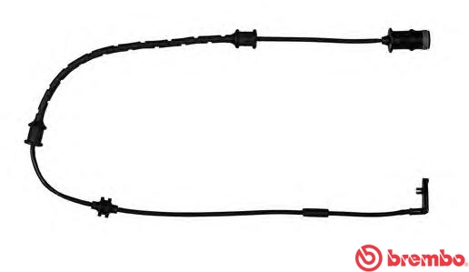 Warning Contact, brake pad wear
