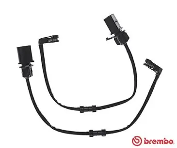 Warning Contact, brake pad wear