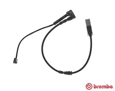 Warning Contact, brake pad wear