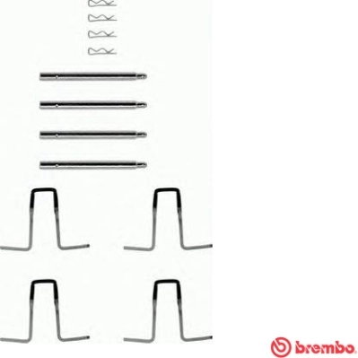 Accessory Kit, disc brake pad