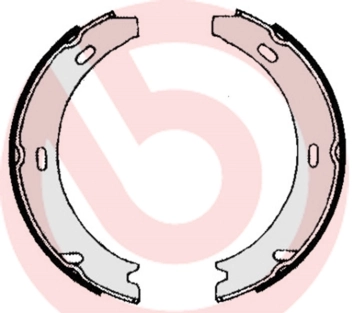 Brake Shoe Set, parking brake
