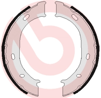 Brake Shoe Set, parking brake