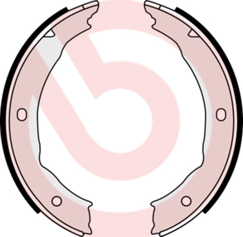 Brake Shoe Set, parking brake