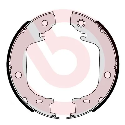 Brake Shoe Set, parking brake