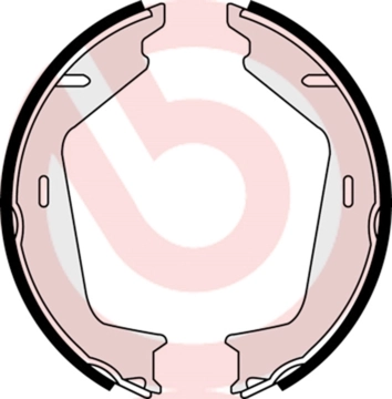 Brake Shoe Set, parking brake