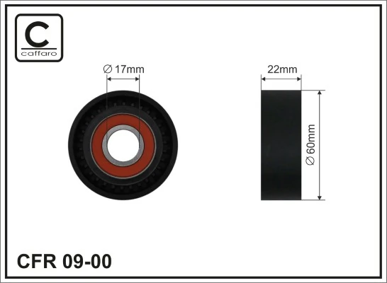 Tensioner Pulley, V-ribbed belt