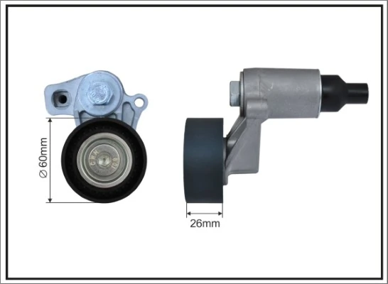 Tensioner Lever, V-ribbed belt