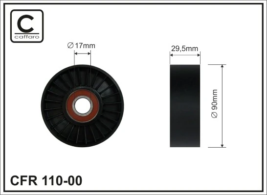 Tensioner Pulley, V-ribbed belt