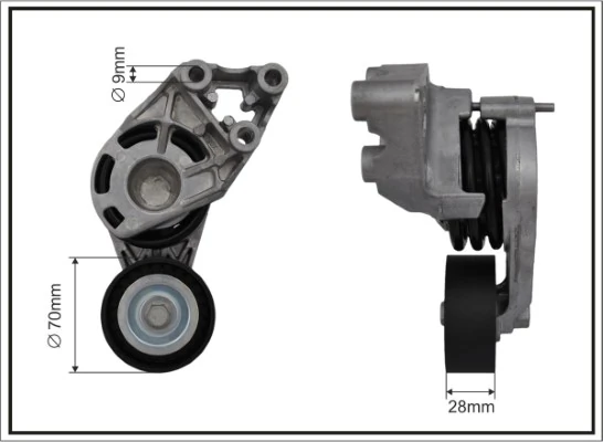 Tensioner Lever, V-ribbed belt