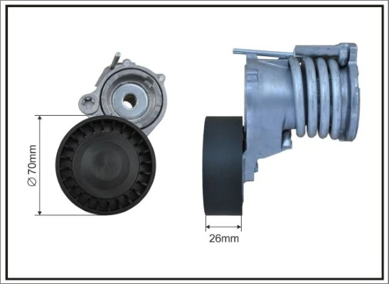 Tensioner Lever, V-ribbed belt