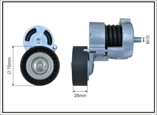 Tensioner Lever, V-ribbed belt