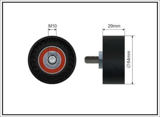Deflection Pulley/Guide Pulley, timing belt