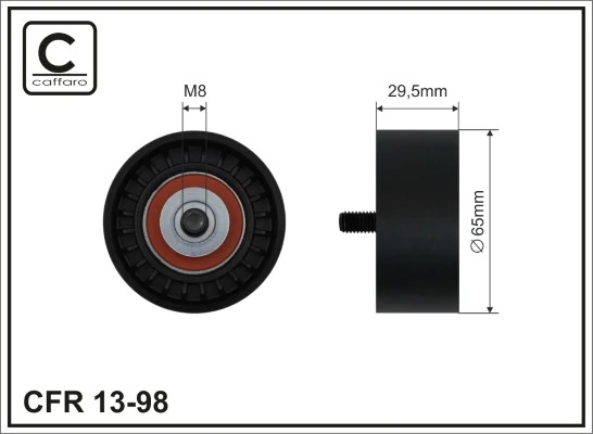 Tensioner Pulley, V-ribbed belt