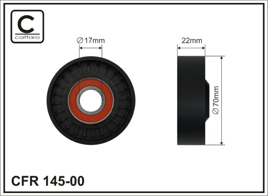 Tensioner Pulley, V-ribbed belt