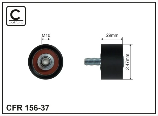 Deflection Pulley/Guide Pulley, timing belt