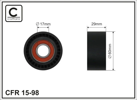 Tensioner Pulley, V-ribbed belt