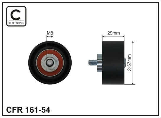 Deflection Pulley/Guide Pulley, timing belt