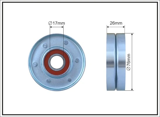 Tensioner Pulley, V-ribbed belt