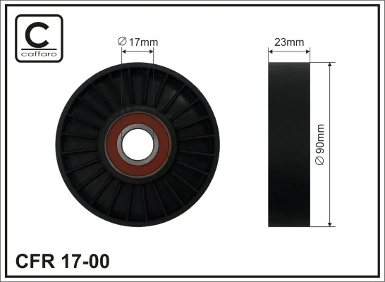 Tensioner Pulley, V-ribbed belt