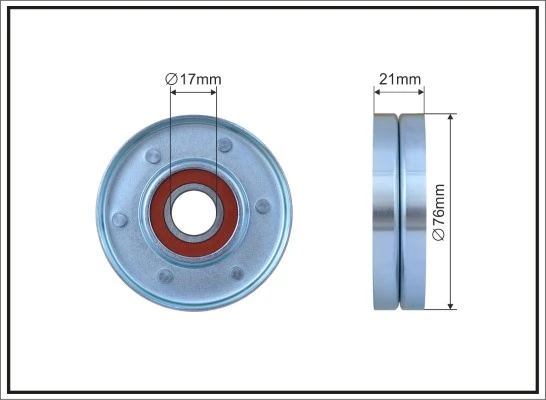 Tensioner Pulley, V-ribbed belt
