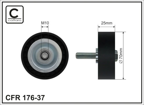 Tensioner Pulley, V-ribbed belt