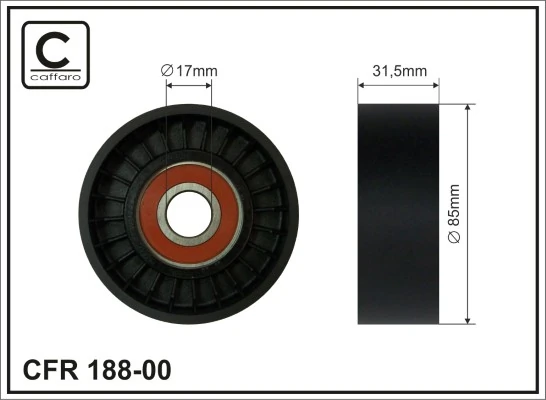 Tensioner Pulley, V-ribbed belt