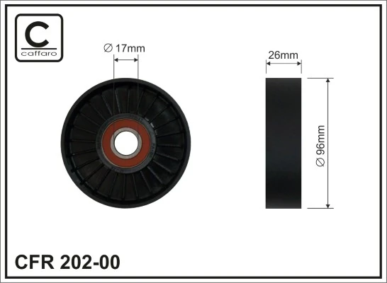 Tensioner Pulley, V-ribbed belt