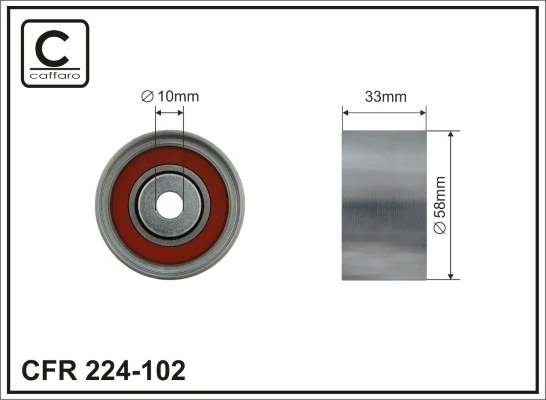 Deflection Pulley/Guide Pulley, timing belt